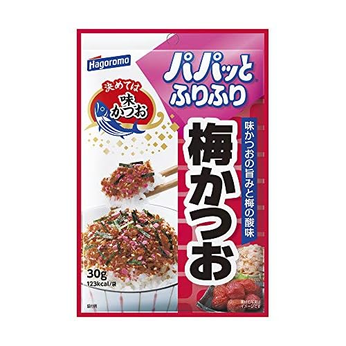 はごろも パパッとふりふり 梅かつお