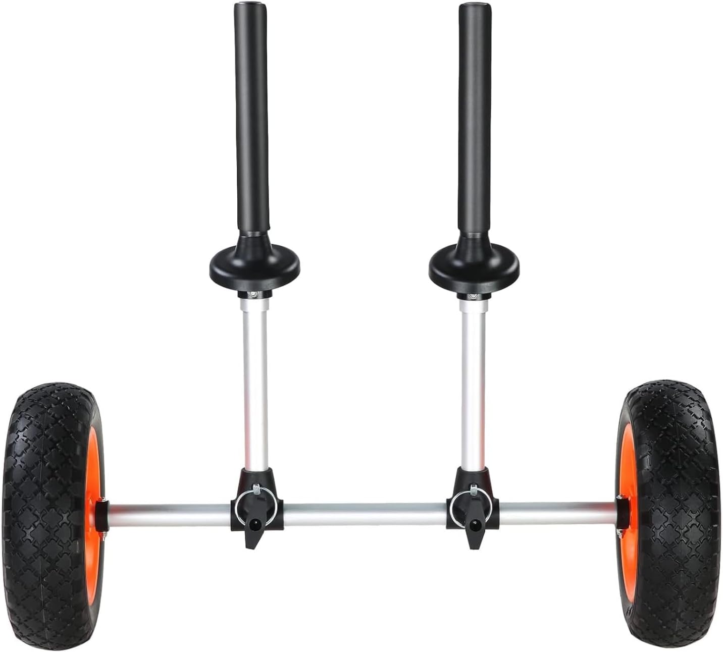 Kayak Cart, Detachable Adjustable Width Kayak Cart Canoe Trolley Cart, Sit on Top Kayak Cart Dolly with Solid Tires, Suitable for Kayaks Canoes with Scupper Holes Kayak Cart, Detachable Adjustable Width Kayak Cart Canoe Trolley Cart, Sit on Top Kayak Cart Dolly with Solid Tires, Suitable for Kayaks Canoes with Scupper Holes