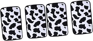 VICASKY 4 Peças Tapete De Apoio De Braço Acessórios Automotivos Console Central Automotivo Apoios De Braços Automotivos Descanso De Braço Acessórios Enfeitados Decorações De Carro