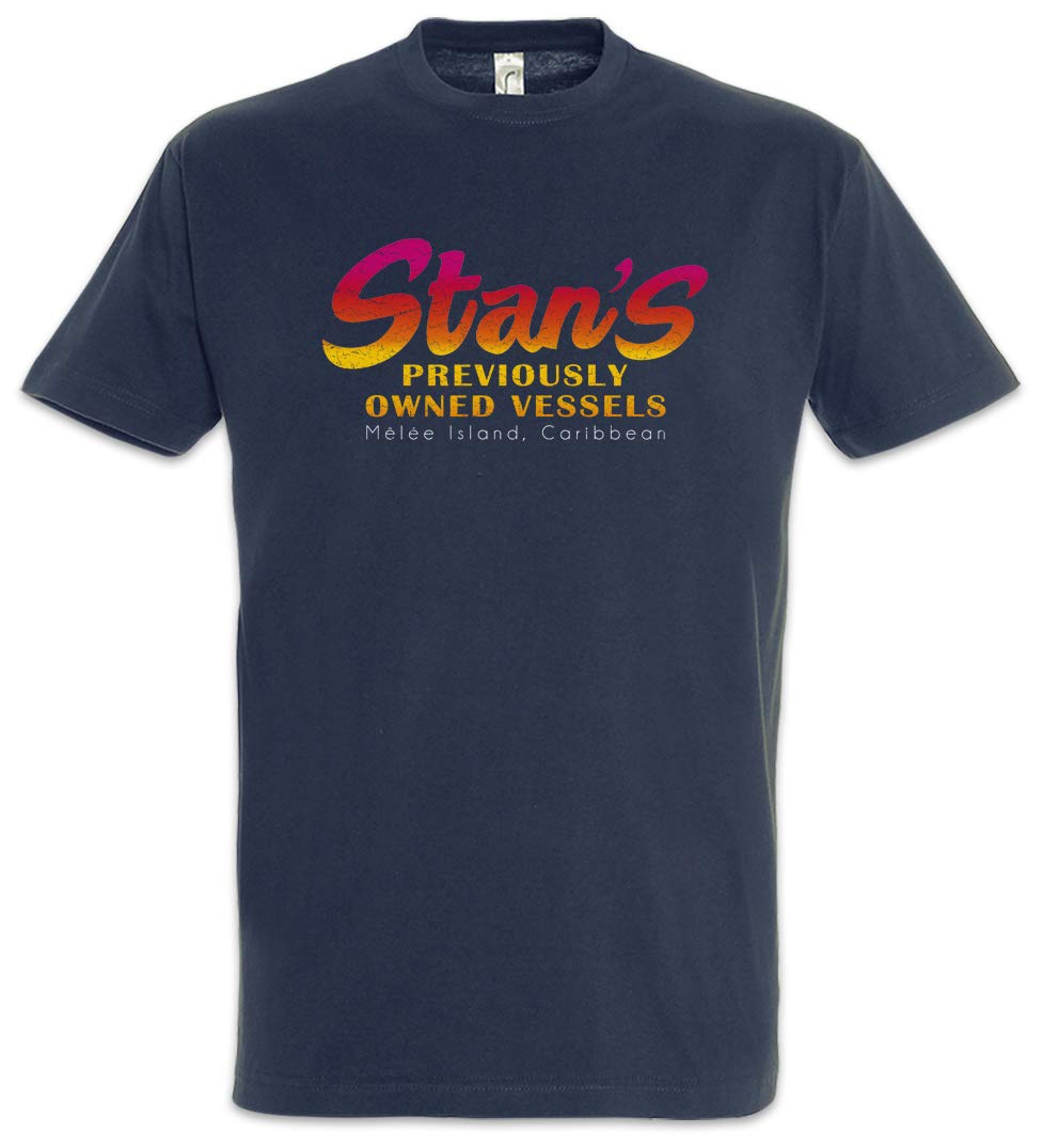 Urban Backwoods Stan's Men T-Shirt Blue Size M