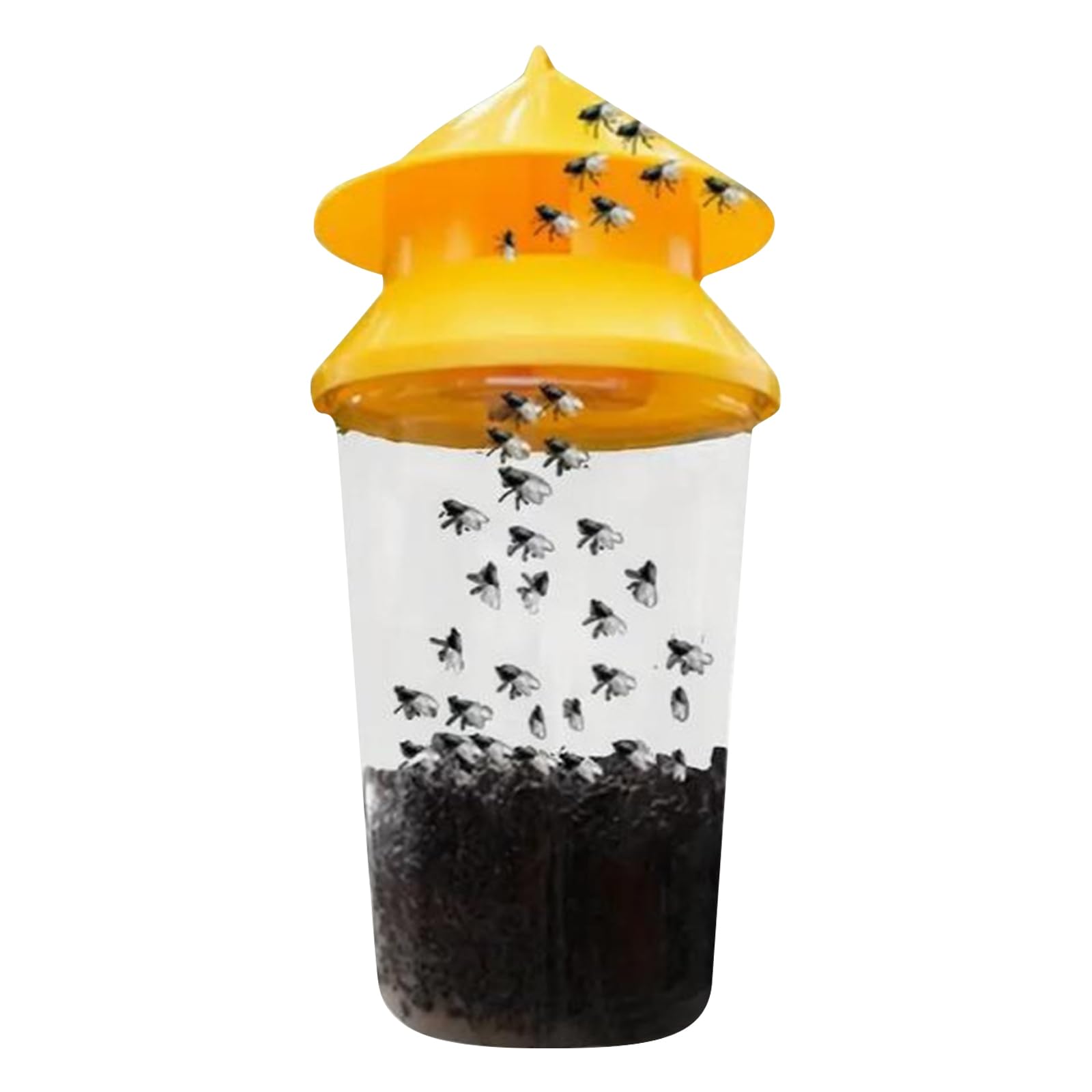 Fly Trap Reusable Fruit Fly Trap Design Fruit Catcher Outdoor Catcher Traps Indoor for Home Use Easy to Use Up Protection