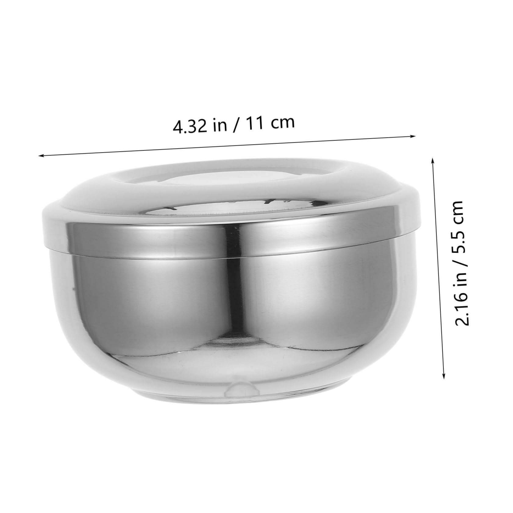 FUNOMOCYA Beard Shaving Bowl Lid Shaving Mug Bowl for Men Barber Shaving Brush Soap Bowl Wet Shave Bowl Shaving Cream Bowl