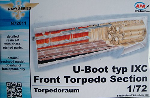 Sous-marin Type IX section torpille CMK N72011 F Regulation 1/72