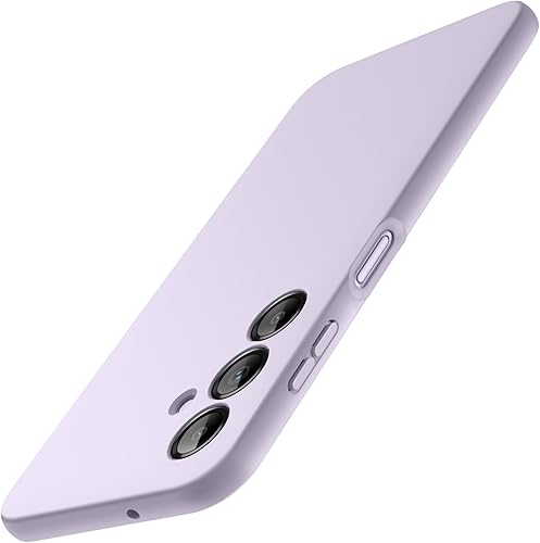 JETech Funda delgada para Samsung Galaxy A14 5G de 66 pulgadas funda protectora delgada de TPU suave con acabado mate a prueba de golpes lila