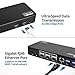 SIIG USB-C Universal Laptop Docking Station, Hybrid Triple 4K Monitor,DisplayPort + HDMI,100W PD Charging,6X USB 3.0,Gigabit Ethernet,3.5mm Headset,TB 3 Compatible,for Windows and Mac JU-DK0J11-S1