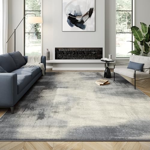 SONGMICS HOME Area Rug, 8x10 ft Rug for Living Room, Non-Slip Carpet, Modern Abstract Style, Home Decor, for Bedroom, Kitchen, Entryway, Dining Room,