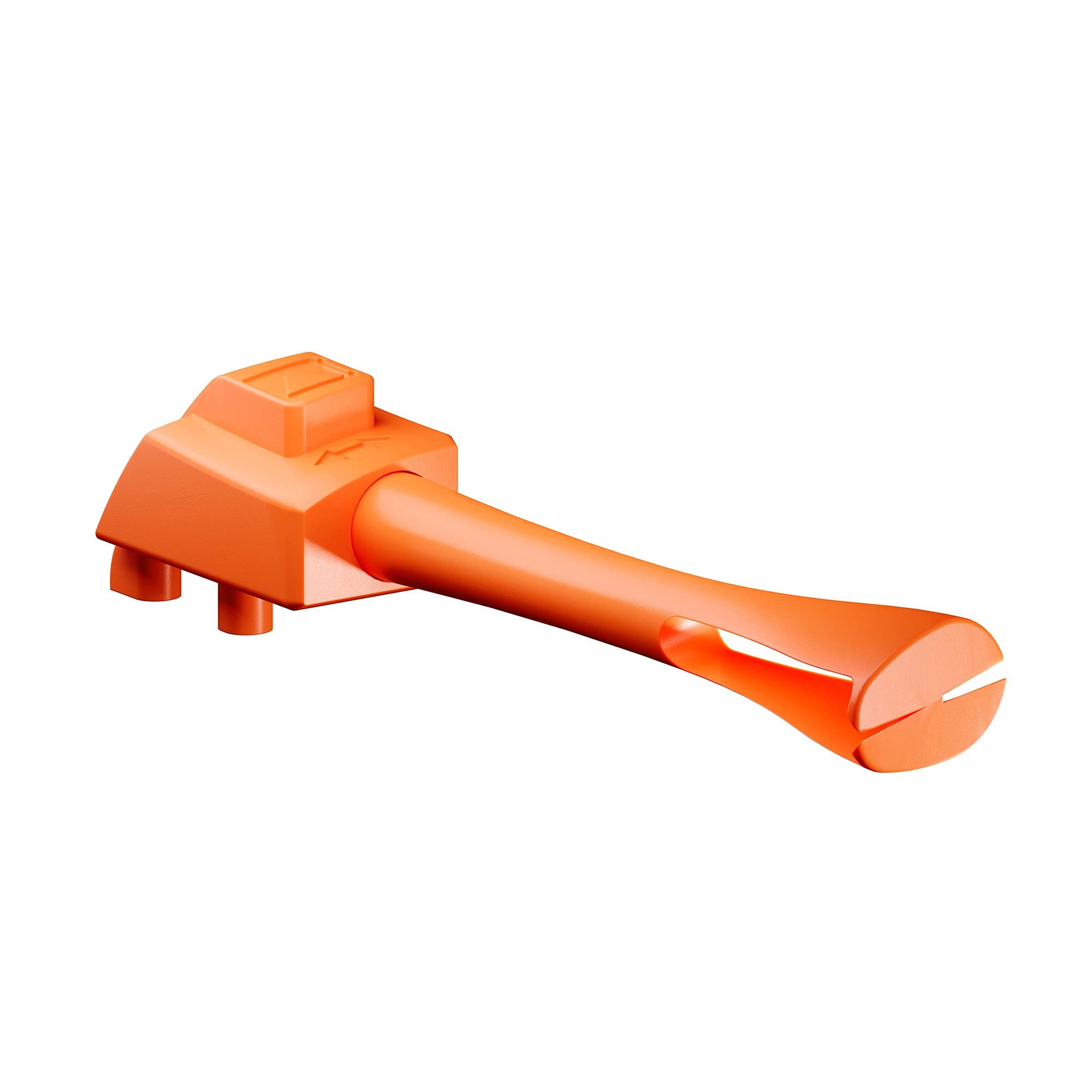 Opinel - N°12 Cuchillo Quitatizas Explore Naranja - Hoja de 10 cm de Acero Inoxidable, Mango de Polímero y Fibra de Vidrio, Silbato de 110dB, Alcance de 300m - Fabricación Francesa
