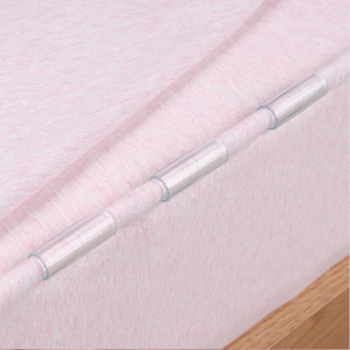 Abaodam Anti-Slip Bed Sheet Clip Abs Material Open Design Easy Installation Sheet Fasteners and Sofa Cushion for Home and Hotel Use Invisible Quilt Buckle to Keep Fitted Place Random Color