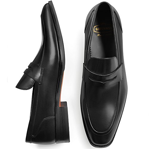 gifennse men39s dress shoes slip-on loafers formal leather shoes for men