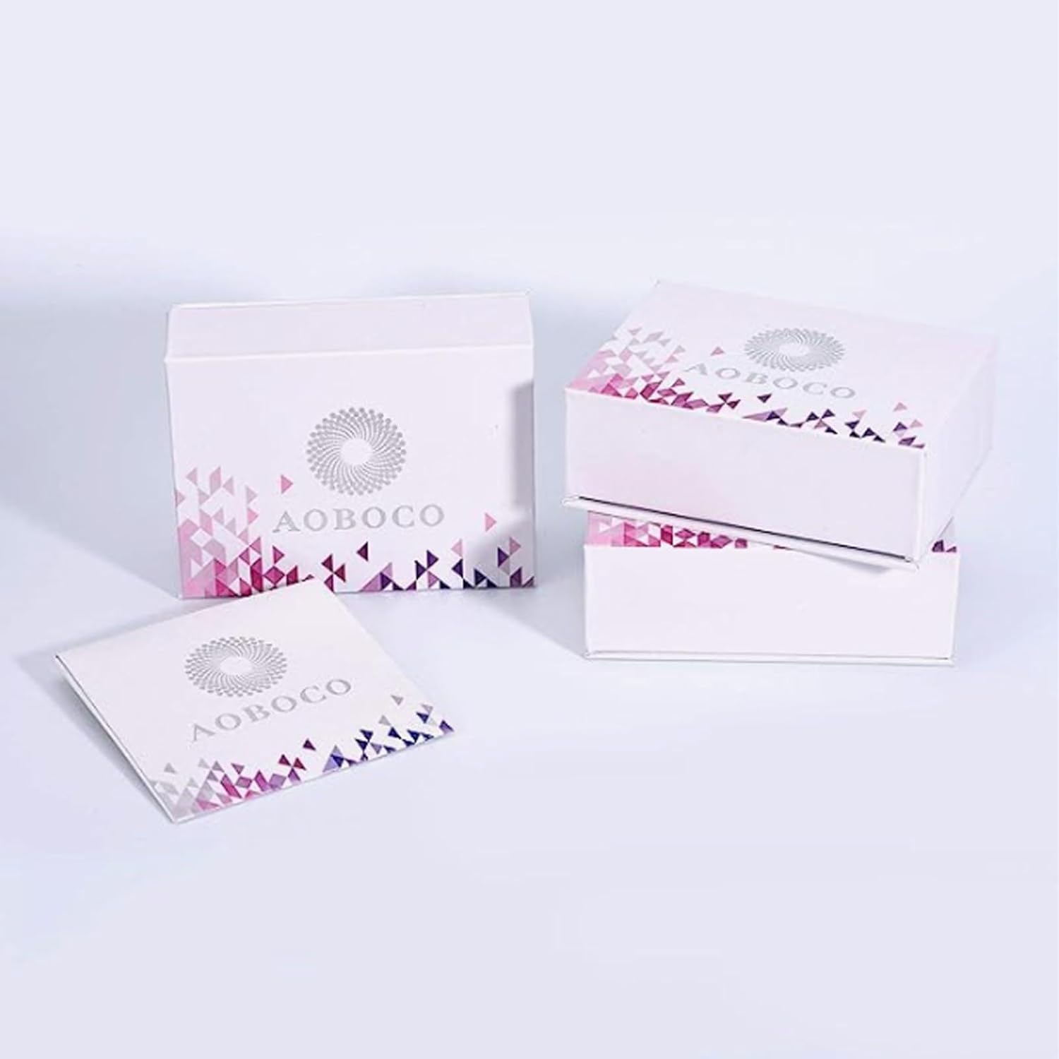 AOBOCO Adjustable Leaf Ring for Women Sterling Silver Leaf Birthstone Rings Christmas Birthday Anniversary Jewelry Gifts for Women Dimensions(6# to 9#) - Image 7