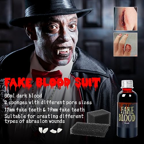 Ulikey Halloween Sangue Finto, 60ml Sangue