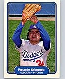 Baseball MLB 1982 Fleer #27 Fernando Valenzuela #27 NM Dodgers