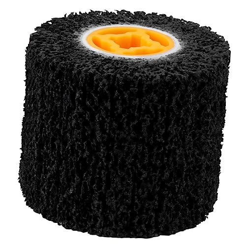 STOBAZA Enhanced Control Polishing Tool Handhold Machine Accessory (Grinding Supply Black Wool Polishing Wheel Disc)