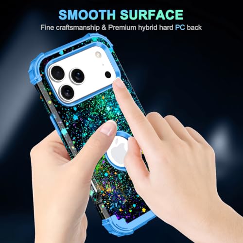 Coque iPhone 17 Pro Max solide phosphorescente contre chutes et pertes - 7
