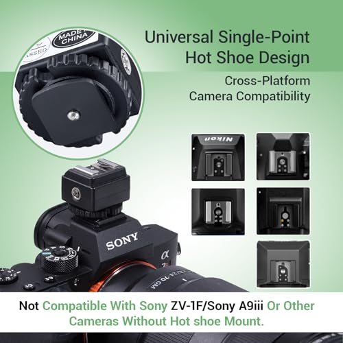 Convertidor de zapata caliente C-N2 para elevar flash y evitar roces con teleobjetivo 5