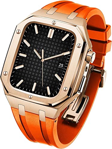 Boîtier robuste Apple Watch 45mm en acier anti-choc et rayure