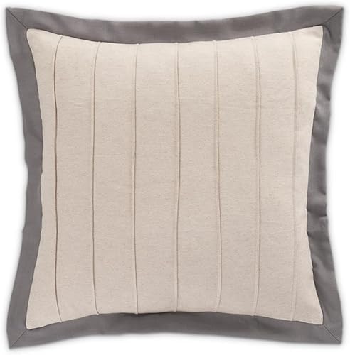 Miniatura 4 de Michael Amini Juego de colcha Fusion de 7 piezas, tamaño Queen, gris/plateado