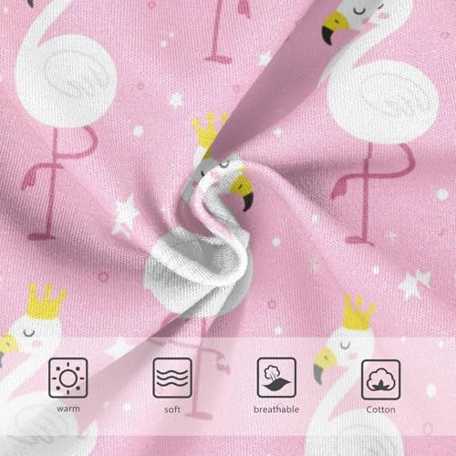 Joisal Animals Toddler Underwear Floral 2t Cotton Little Girl Panties Cute Flamingos Yellow Crowns Briefs Girls Undies3