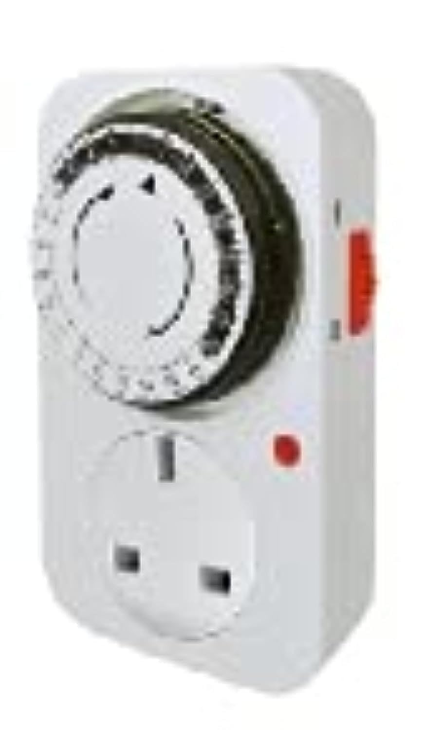 V.MAX MODI Long Time Electronic Large Screen Abs Universal 1second/7days Timer UK-Plug -in Programmable Switch Socket