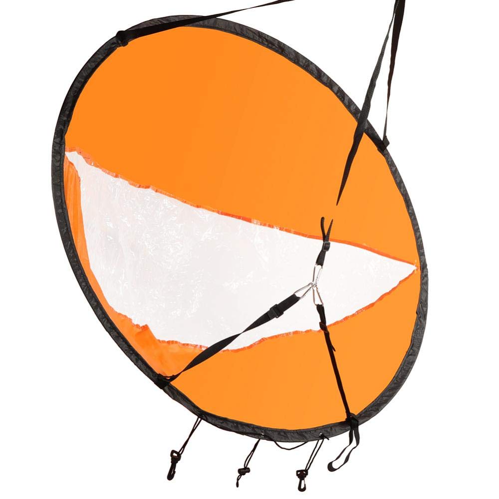 Keenso Kayak Wind Sail, Kayak Pieghevole e Compatto Sottovento Vela Leggera Vento Sottovento Paddle Sail per Kayak Canoa Gommone Paddle Board
