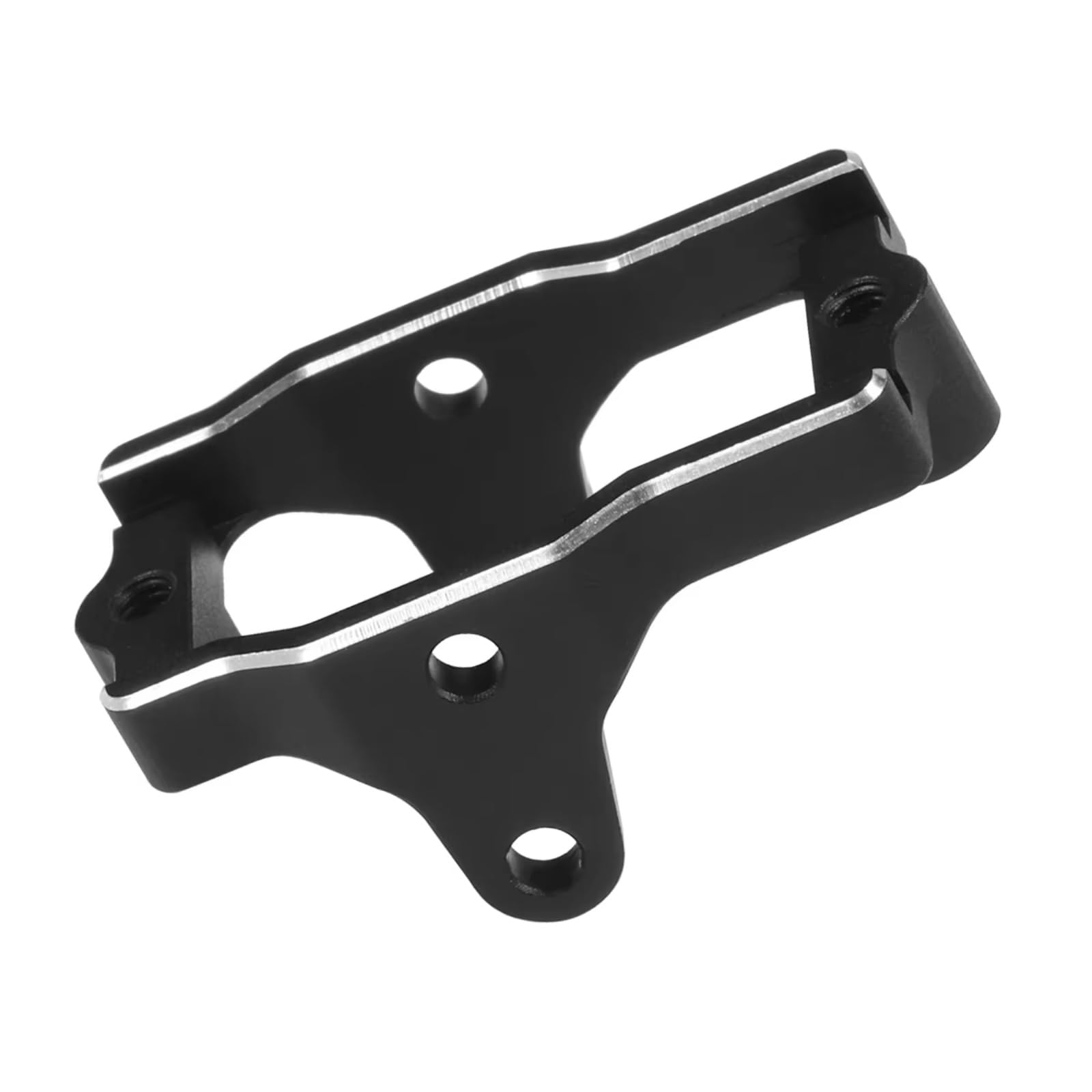 for TRX4M for Bronco Defender 1/18 3g CNC Aluminum Alloy 9739 Servo Mount RC Crawlerr Upgrade Parts Accessories RC Car Accessories(Black)