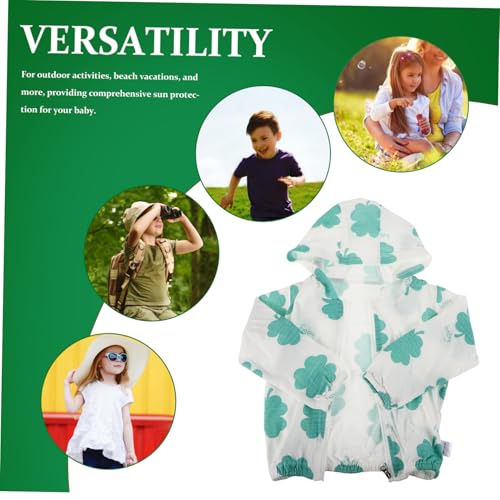 Summer Jacket Lightweight and Breathable Sun Protection Outerwear for Boys for Beach Vacations and Outdoor Fun Convenient Zipper Closure Adorable Patterns3