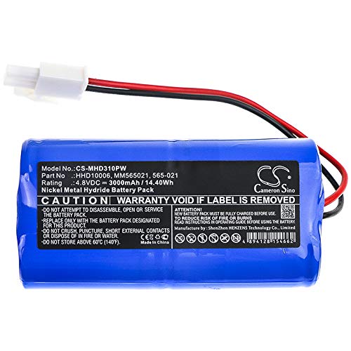 4.8V MM565021 565-021 HHD10006 Battery Replacement for Mosquito Liberty Plus Defender Liberty Executive Independence H-SC3000X4
