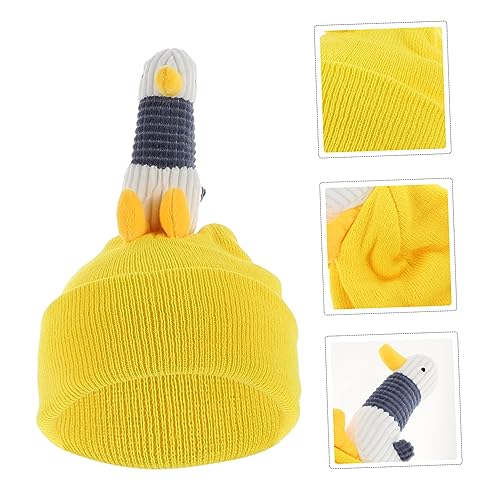 Suministros de esquí de invierno: cubrecasco elástico de hilo amarillo para evitar arañazos. 3
