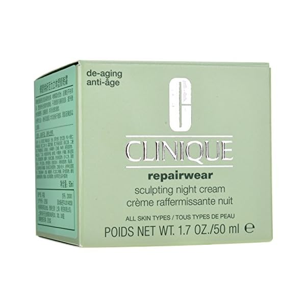 Clinique Repairwear Sculpting Night Cream for Women, 1.7 Ounce