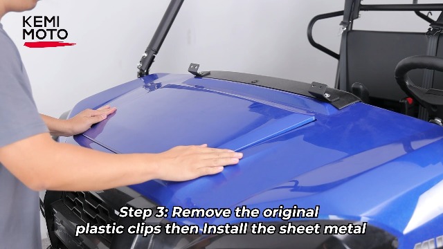 Amazon.com: KEMIMOTO Vented Windshield Compatible with Kawasaki
