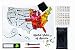 Blanchard's Enterprises Scratch Off Map of The United States - Beautiful Watercolors - Scratch Off Silver Foil to Reveal USA Scratch Map 12x17 US Map for Travelers - Full Accessory KIT Included!