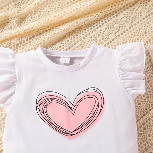 Image of Yoxindax Girls' 2-Piece Clothes Bow Print Zip-Up Hoodie Contrast-Color Wide-Leg Pants Winter 7-14Y Outfits Set