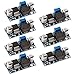 FULARR® 7Pcs Premium LM2596S DC-DC Buck Convertitore Set, 3.2-46V a 1.25-35V Step-Down Tensione Regolatore, 3A Regolabile Alimentatore Step-Down Module