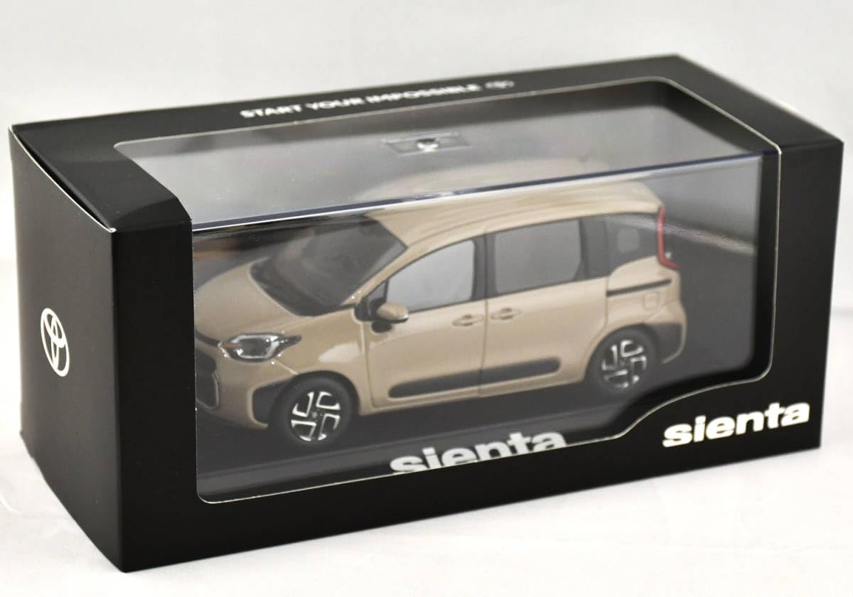 トヨタ シエンタ ミニカー ベージュ 中古】【開封】1/30 トヨタ シエンタ カラーサンプル ベージュ