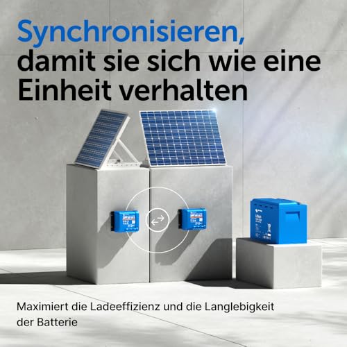 Victron Energy SmartSolar MPPT Laderegler 100/20-48 12V 24V 48V 20A Solarladeregler Bluetooth integriert SCC110020160R