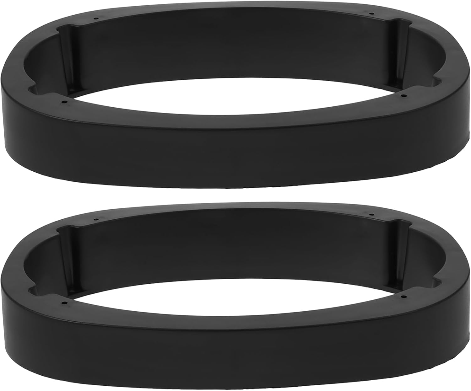 iplusmile 1 Pair 6X9 Speaker Spacer Ring Adapter, Universal Car Speaker Beveled Spacer Mounting Bracket, Automotive Refit Audio Mat