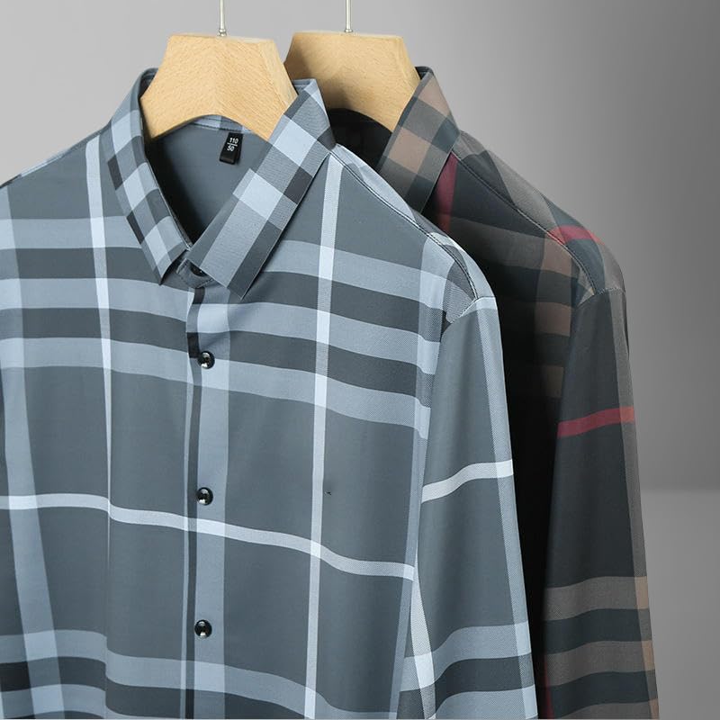 Camisa transpirable de algodón con botones estilo coreano 4
