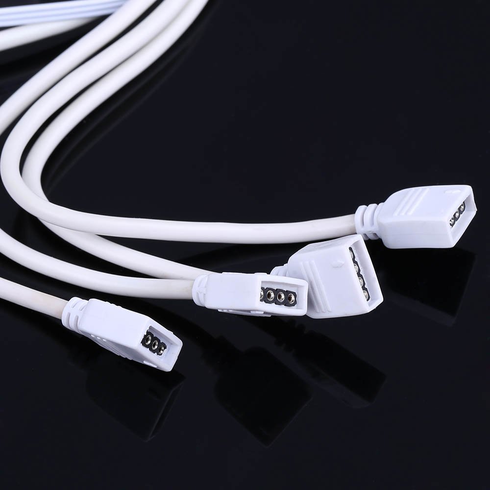 BOOMBOOST 4Pcs 131mm RGB LED Angel Eyes Headlight Xenon Multi-Color halo ring light