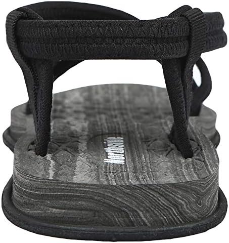 Northside Women's Mori Casual Comfort Sport Sandal, Black, 10 | Image 2