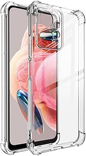 Protective Shock Absorption soft Transparent Armor Case For Xiaomi Redmi Note 12 4G (Transparent)