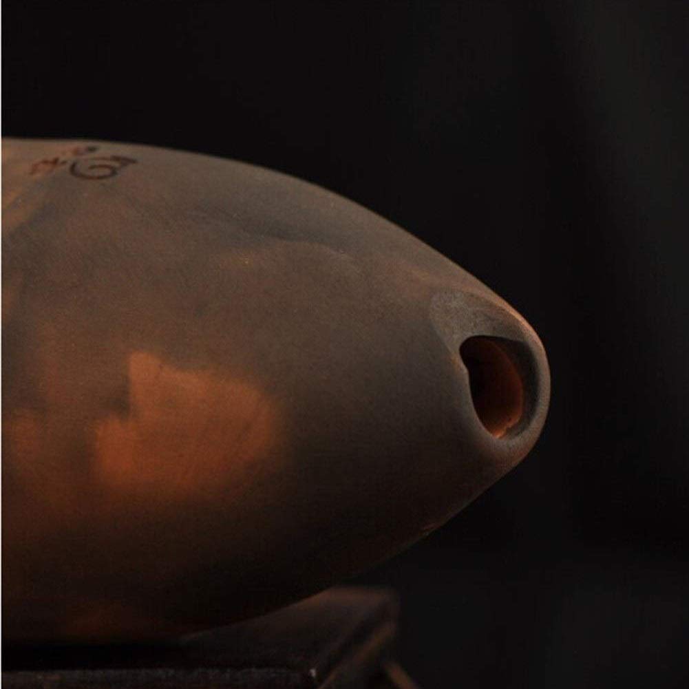 Element Ocarina Water in F Major Tenor Ocarina Instrumento musical ahumado de diez agujeros Ocarina F-Smoke izquierda principiante profesional tono de juego adecuado para principiantes para