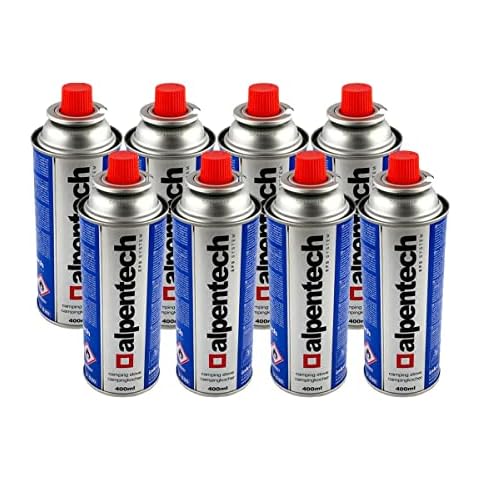 ALPENTECH - Pack de 8 cartouches de gaz 250g Cover