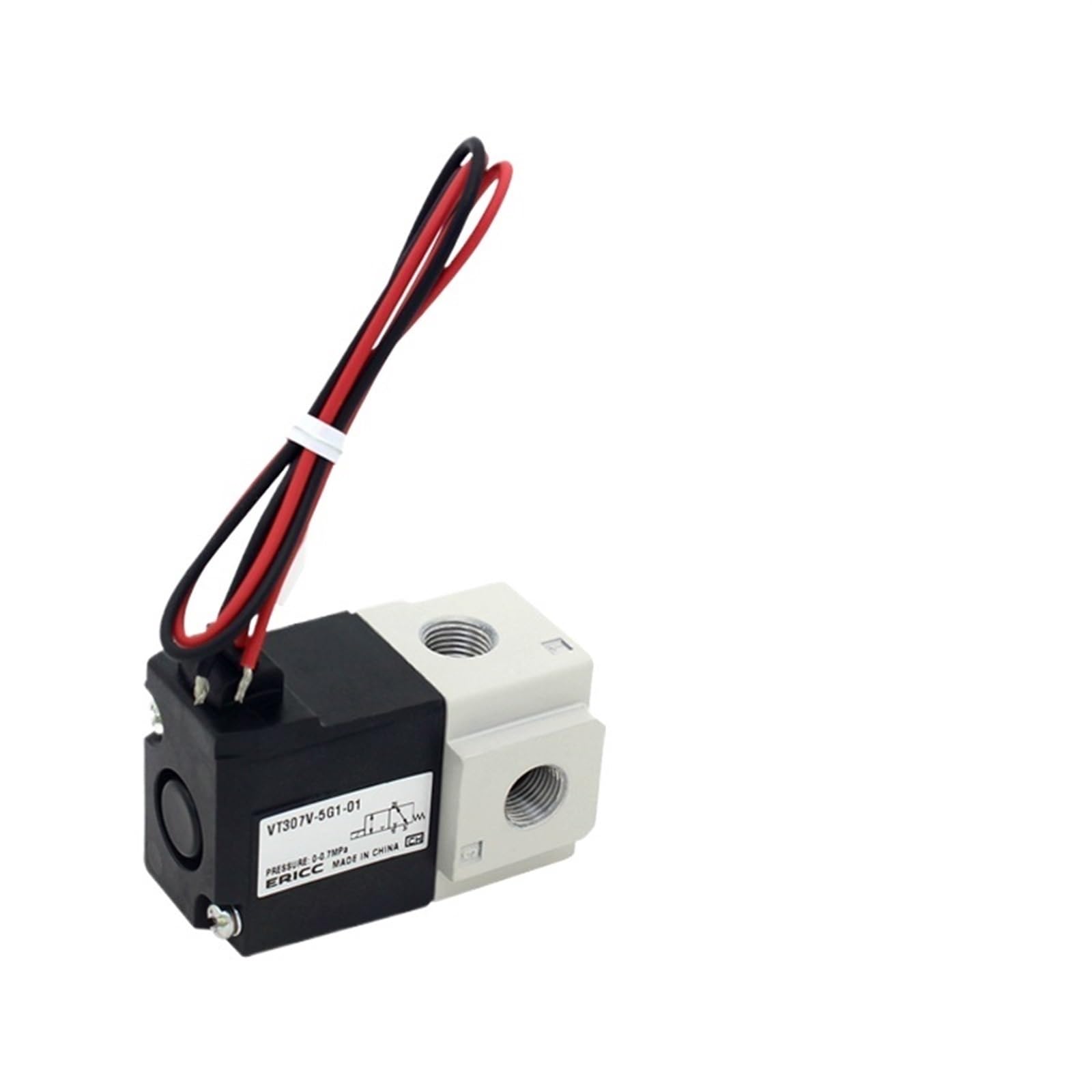 VT307-5G1-01 électrovanne 3 ports distributeur pneumatique type poppet distributeur vide