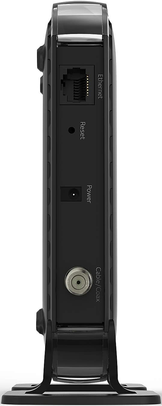 NETGEAR Cable Modem CM400 Compatible with Cable Providers Xfinity by Comcast, Spectrum, Cox | for Cable Plans Up to 100 Mbps | DOCSIS3.0, Black (CM400-100NAS)