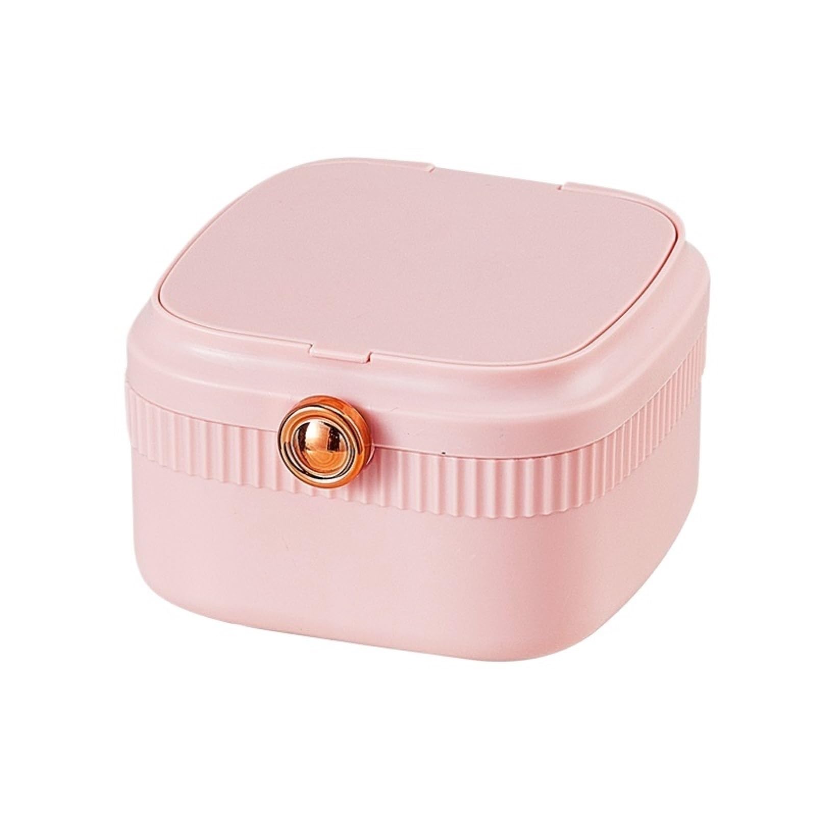 Pudełko Do Przechowywania Biżuterii, Kolczyki, Bransoletki, Pierścionki, Naszyjnik, Torba Przenośna, Szkatułka(Pink)