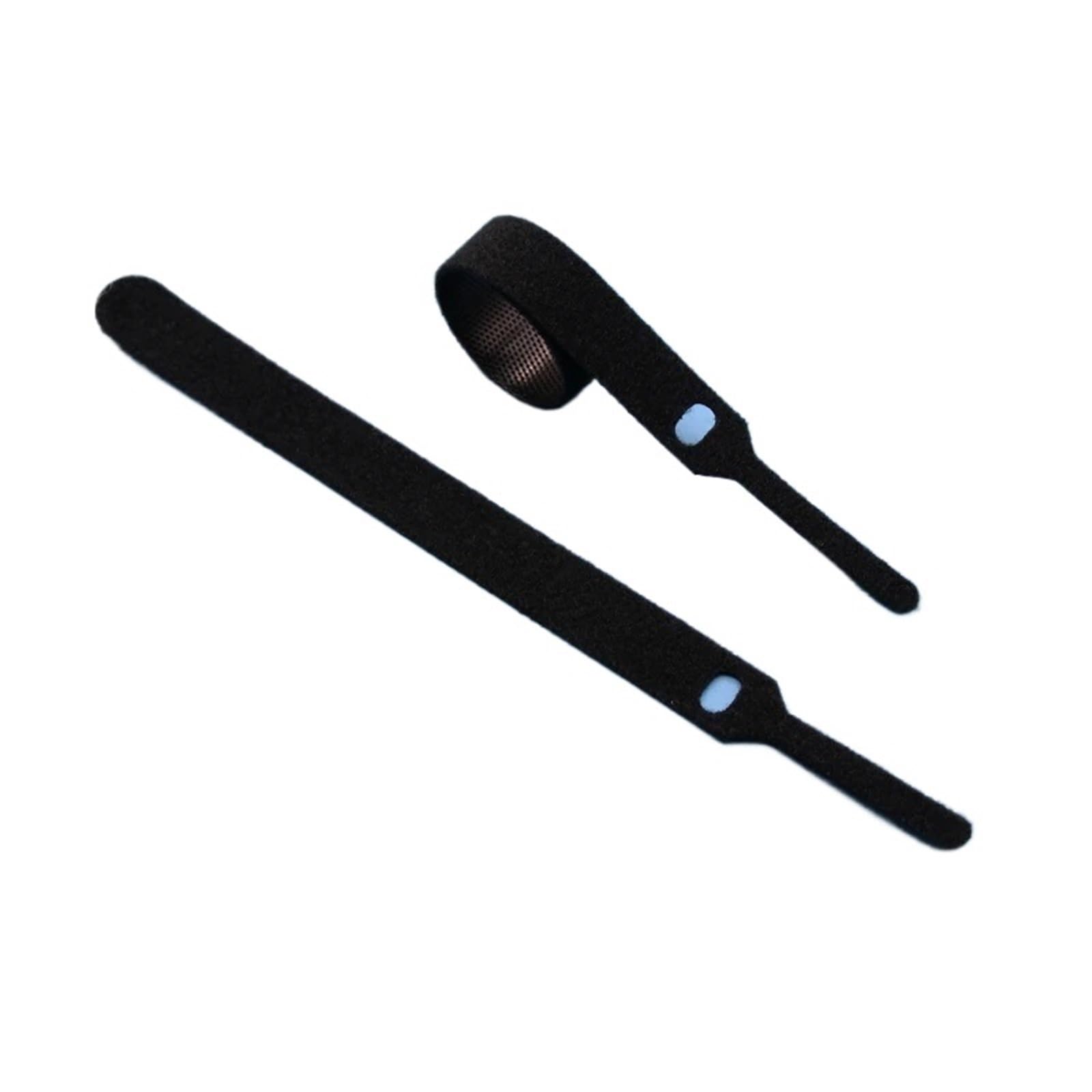Yangshe Black 400Pcs Releasable Cable Ties Nylon Zip Ties Reusable Wire Straps 150-300Mm