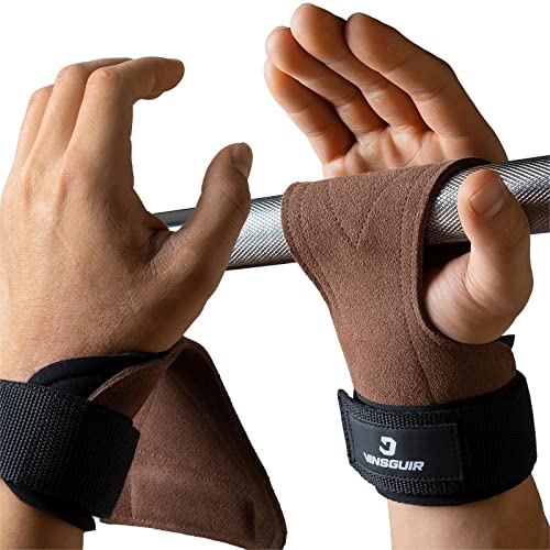 Vinsguir Padded Weight Lifting Straps Deadlift Straps With Wrist Support, Gym Wrist Straps For Weightlifting And Workout, Lifting Grips Hand Straps For Men And Women (Pair) #TOP9