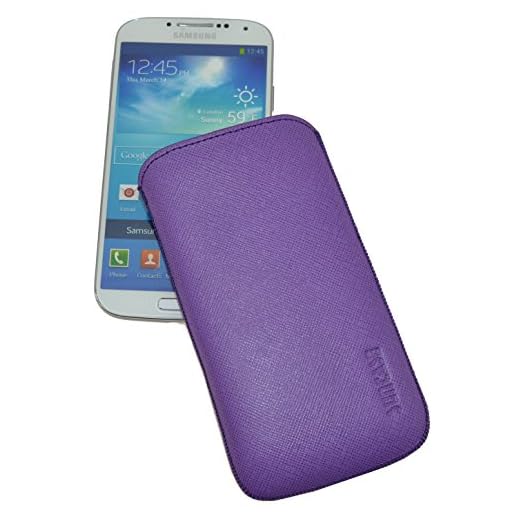 Original Suncase väska för / Samsung Galaxy Xcover 3 (SM-G388F)/läderfodral mobiltelefonficka läderväska skyddande fodral skal *speciellt – flik med återdragsfunktion * I fullnarnarvlila