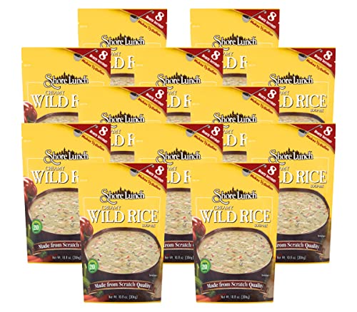 Shore Lunch Creamy Wild Rice Soup Mix, 10.8000-ounce Pack of