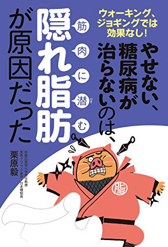 やせない、糖尿病が治らないのは、筋肉に潜む隠れ脂肪が原因だった